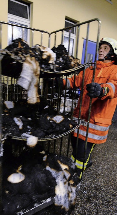 Feuer in der Wäscherei - Freiburg - Badische Zeitung