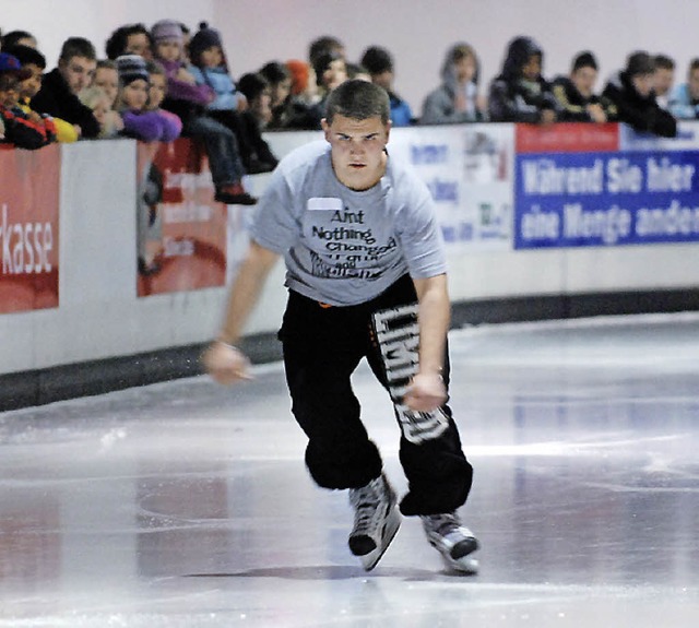 Beim Ice-Freestyle-Contest in der Eislaufhalle  kann jeder zeigen, was er kann.   | Foto: Archivfoto: Siefke