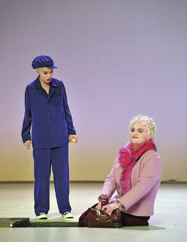 Think pink: Oscar (Sharon Carty), Oma Rosa (Xavier Sabata)  | Foto: Korbel