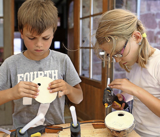 Werkeln bei der Stadtranderholung   | Foto: Christoph Breithaupt