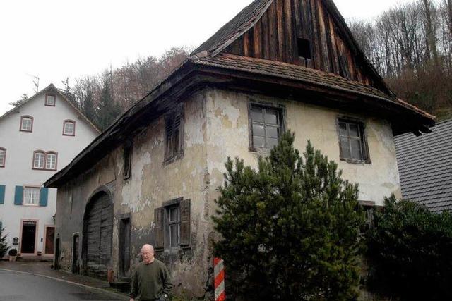 195 Jahre altes Haus wird abgerissen: Ein Stück Ortsbild bricht weg