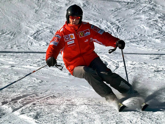 Michael Schumacher ist bei seinem Skiunfall nicht zu schnell gefahren.  | Foto: dpa
