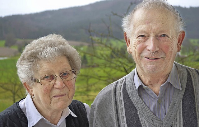 Diamantene Hochzeit Hilde und Anton Spnle  | Foto: Beate Zehnle-Lehmann