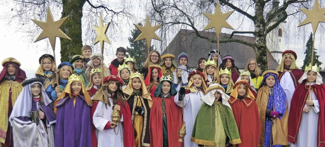 Erfolgreich waren  die 28 Sternsinger in Hnner und Oberhof.   | Foto: privat