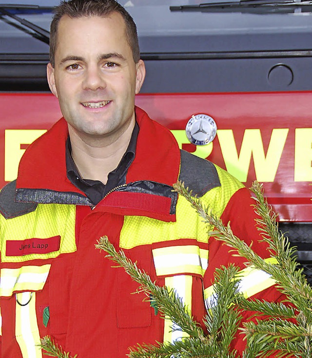 Feuerwehrkommandant Jens Lapp  | Foto: Andrea Steinhart