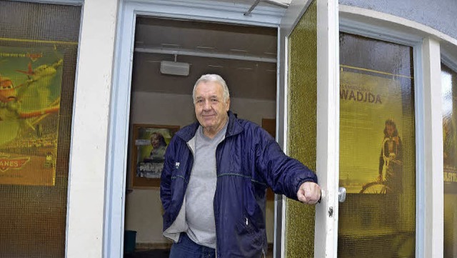 Breisacher Kino Engel-Lichtspiele Eigentmer Fredo Mattheis  | Foto: Gerold Zink