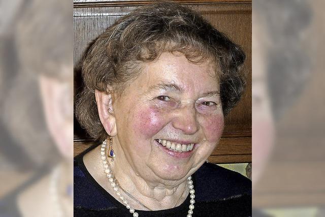 Liselotte Hetz wurde 80 Jahre