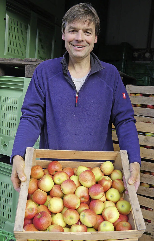 Uwe Miedtke, Chef des Markenhofes   | Foto: Barbara Riess