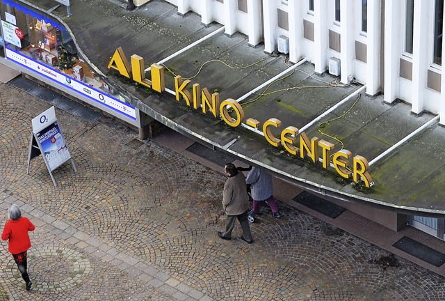 Spekulationsobjekt Ali-Kino: Noch gibt...e Nachfrage nach Verkaufsflchen ein.   | Foto: Ingrid Bhm-Jacob