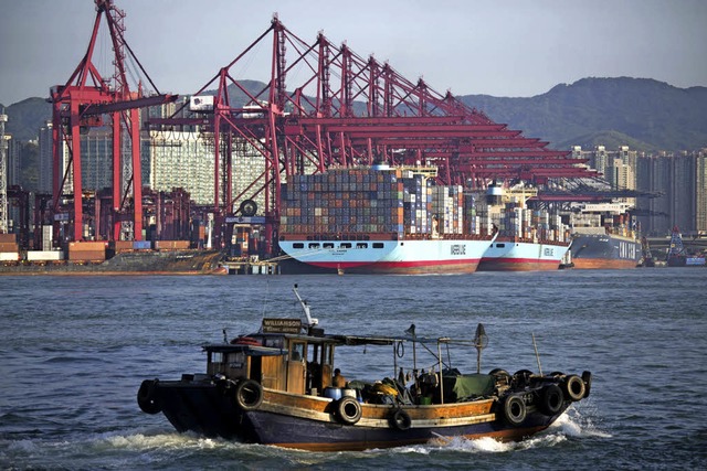 Containerhafen in Hongkong  | Foto: dpa