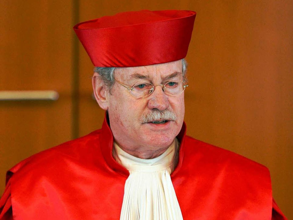 ExBundesverfassungsrichter Winfried Hassemer ist tot Deutschland