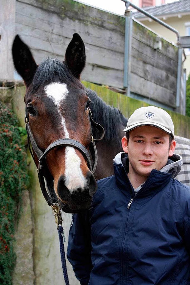 Erfolgreiches Paar: Tobias Schwarz und...htjhrige Stute &#8222;La Belle&#8220;  | Foto: Christiane Franz