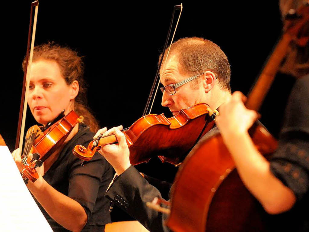 Die neu gegrndete Philharmonie der Stadt Lahr spielte Mozarts Kleine Nachtmusik.