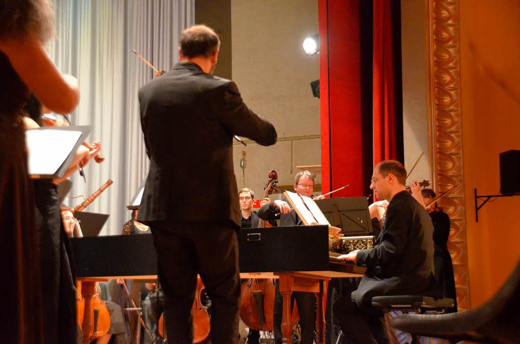 Es musizierte das Capriccio-Barockorchester, das in Rheinfelden/Schweiz seinen Sitz hat