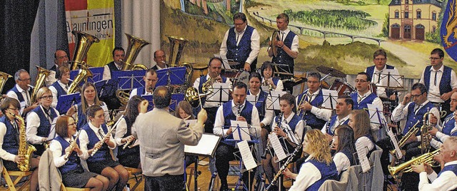 Der Dgginger Musikverein sorgte fr die musikalische Umrahmung.  | Foto: Jakober