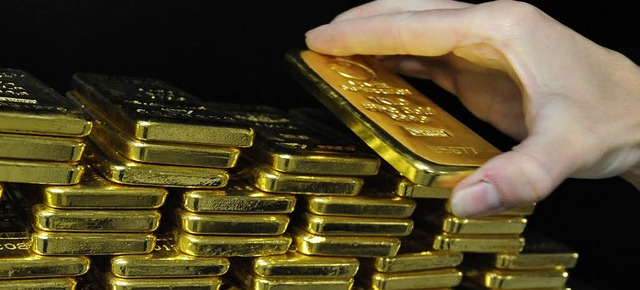 Goldreserven werden bei der Gemeinde K...o gut wie &#8222;schuldenfrei&#8220;.   | Foto: dpa