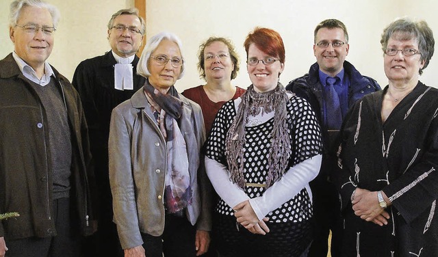 Neuverpflichtet oder verabschiedet: Pf...ph Hilker und Vera Herzke (von links)   | Foto: Hansjrg Bader