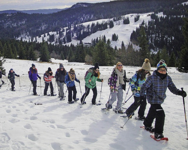 Auf Spuren der Gletscher im Schwarzwald: WRS-Schler   | Foto: schule