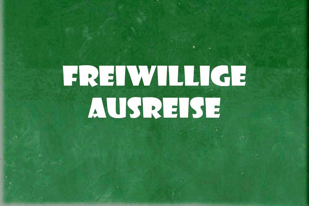 2006 : freiwillige Ausreise 2006 : freiwillige Ausreise