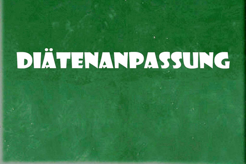 1995 : Diätenanpassung 1995 : Diätenanpassung