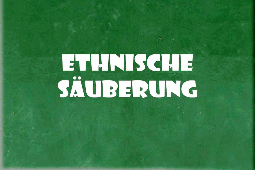 1992 : ethnische Säuberung 1992 : ethnische Säuberung
