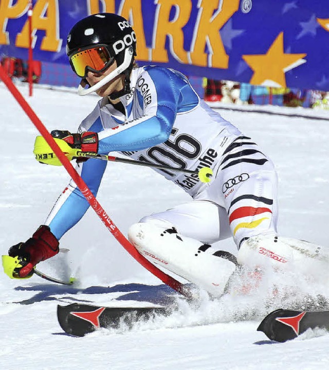 Rasant zum Landestitel im Slalom: Sion Demattio   | Foto: siegmund