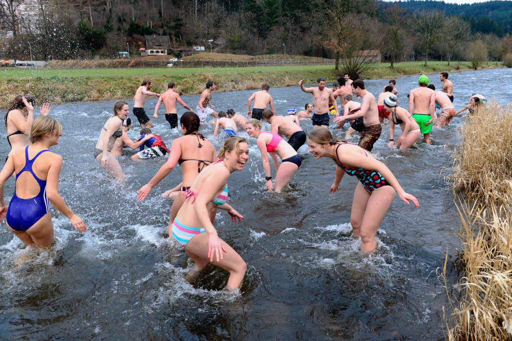 2. Dreisam-Anbaden fr Weltfrieden und Naturschutz