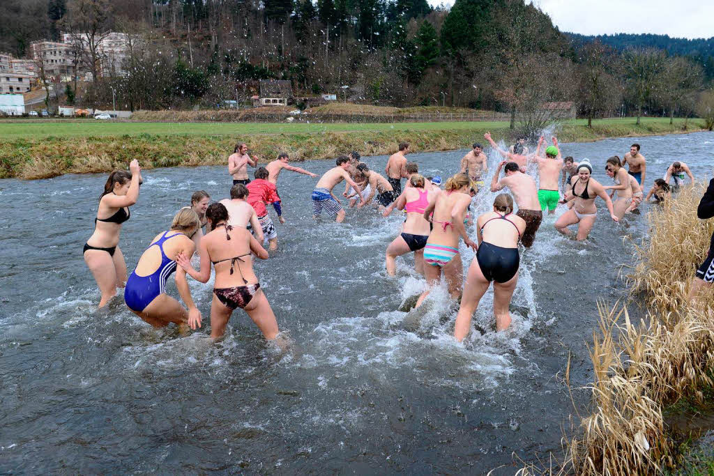 2. Dreisam-Anbaden fr Weltfrieden und Naturschutz