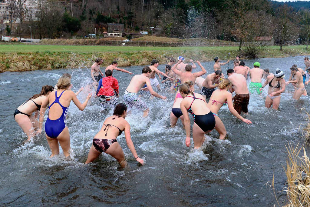 2. Dreisam-Anbaden fr Weltfrieden und Naturschutz