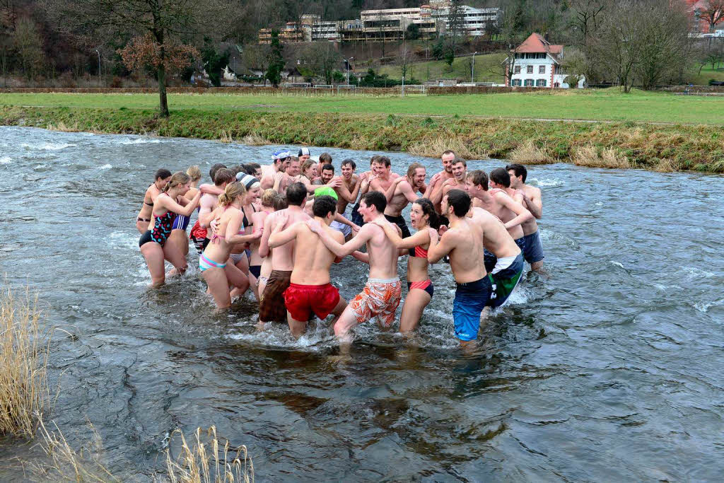 2. Dreisam-Anbaden fr Weltfrieden und Naturschutz