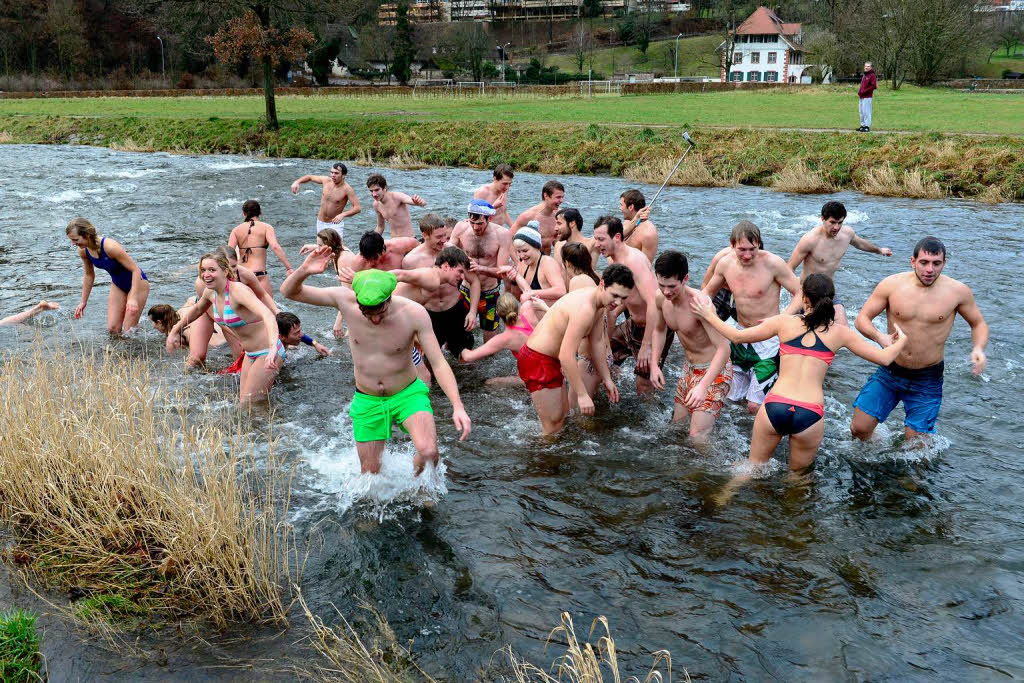 2. Dreisam-Anbaden fr Weltfrieden und Naturschutz