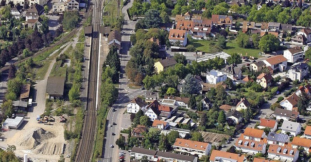 Zur Zukunft der Haltinger Ortsmitte ist die Meinung der Brger gefragt.  | Foto: MEYER