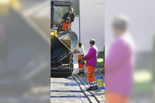 Bauschau an neuen stdtischen Straen