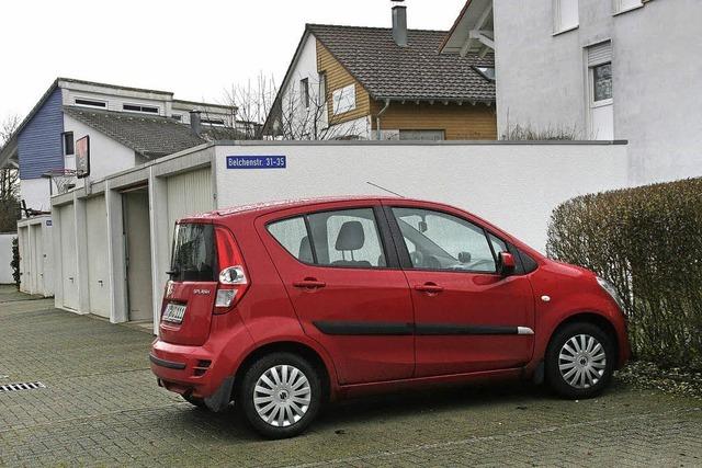 Bezahlter Parkplatz ohne Nutzen