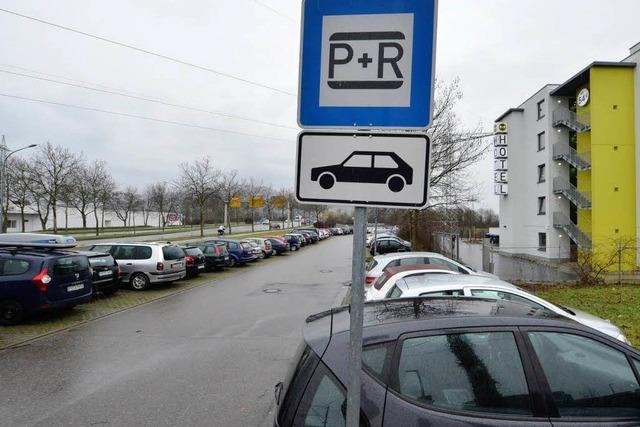 Park-and-Ride-Pltze in Freiburg sind meist berfllt