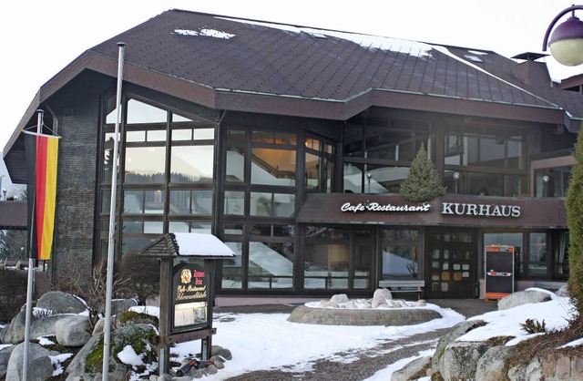 Das Kurhaus  steht ganz oben auf der A...emeinde Schluchsee fr das Jahr 2014.   | Foto: Roswitha Klaiber