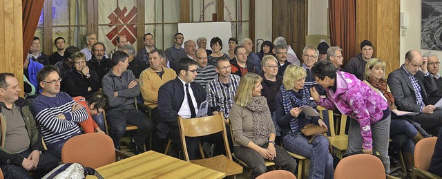 Volles Haus bei der Haushaltsberatung:...sten ffentlichen Beratung dabei sein.  | Foto: Sebastian Wolfrum