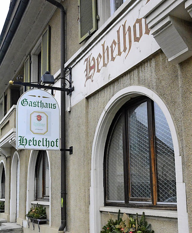 Hat geschlossen: Gasthaus Hebelhof in der Turmstrae.   | Foto: Lauber