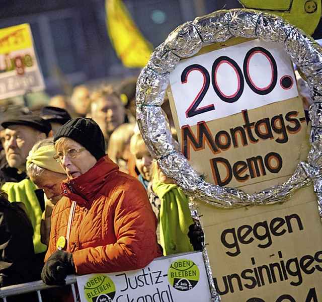 Zwietracht im Demo-Lager   | Foto: dpa