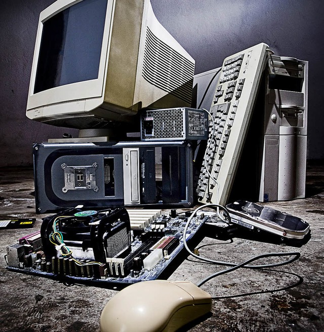 Vor kurzem noch teurer Computer, heute Schrott   | Foto: Fotolia