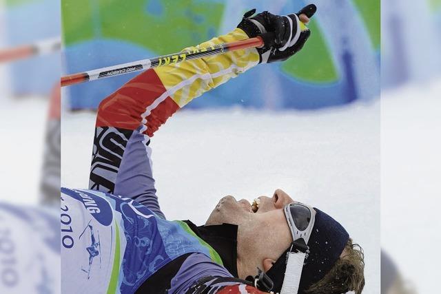 Handicap-Sportler beim Biathlon-Weltcup am Notschrei
