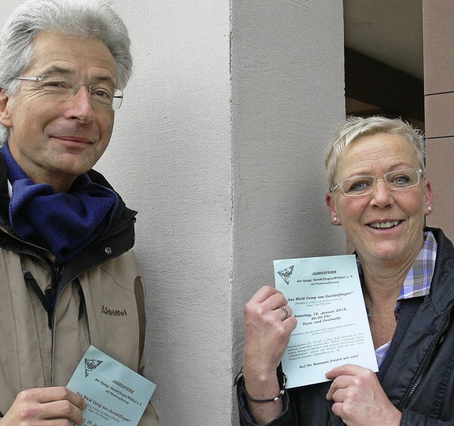 Rolf Schaffart  und Tina Trischtler  | Foto: Claudia Warth