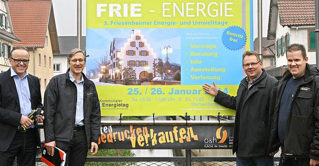 Sie rechnen mit einem Fachpublikum von...Gnshirt, Frank Herden, Norbert Hess.   | Foto: Bastian Henning