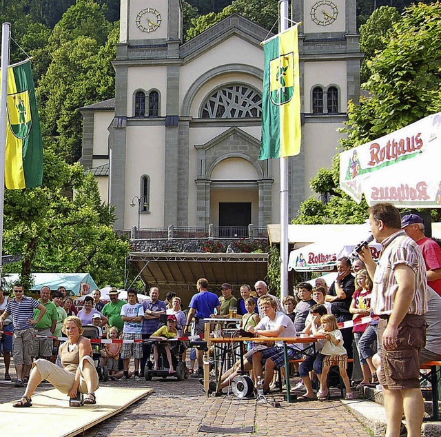 Treffpunkt Todtnau: Wie hier beim Std...neuen Ideen das Stadtleben beflgeln.   | Foto: Ulrike Jger