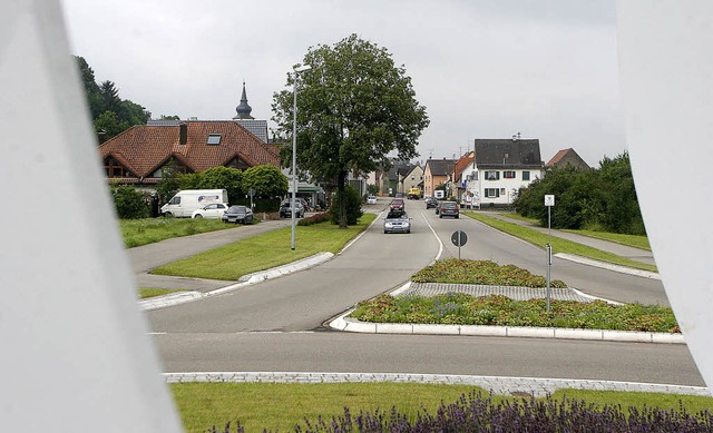 Fast eine halbe Million Euro stellt Ki...eim fr die Ortseinfahrt Nord bereit.   | Foto: heidi fssel