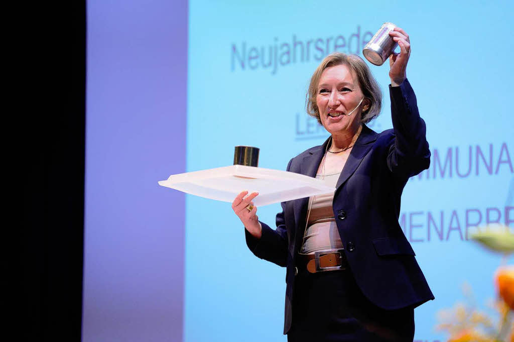 Szenen des Müllheimer Neujahrsempfangs Szenen des Müllheimer Neujahrsempfangs