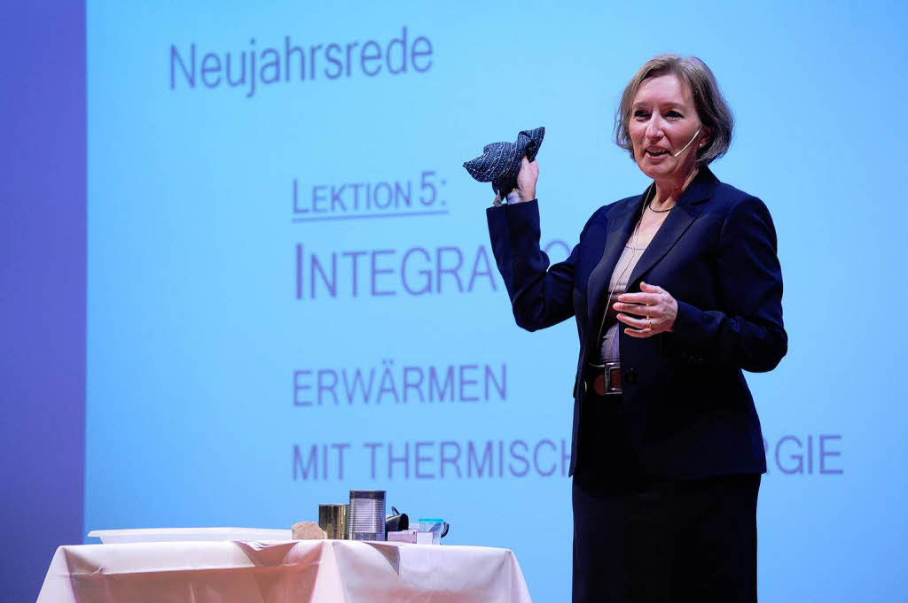 Szenen des Müllheimer Neujahrsempfangs Szenen des Müllheimer Neujahrsempfangs