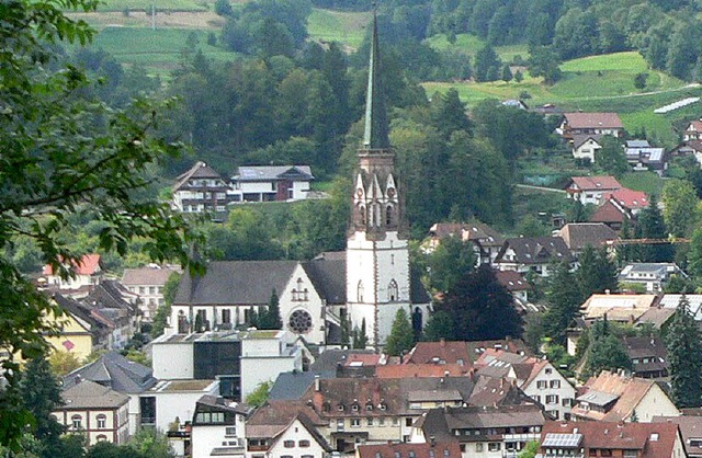 Die katholische Pfarrgemeinde Schnau ...50 Jahre Schnauer Kirchengeschichte.   | Foto: Archivfoto: Jacob