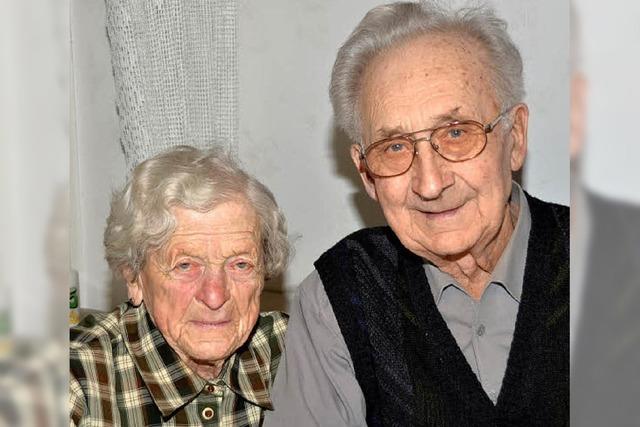 Ehepaar Bury seit 60 Jahren verheiratet