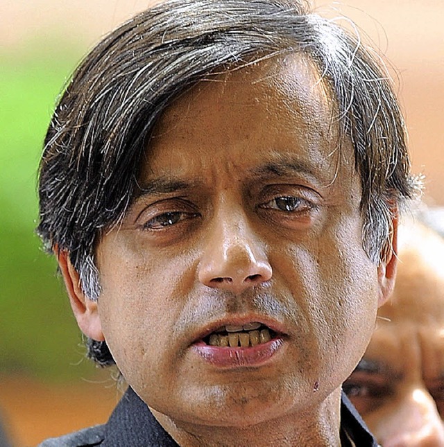 Sashi Tharoors Stern sinkt.  | Foto: AFP